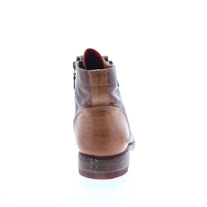 Bed Stu Bonnie F321012 Womens Brown Leather Lace Up Casual Dress Boots