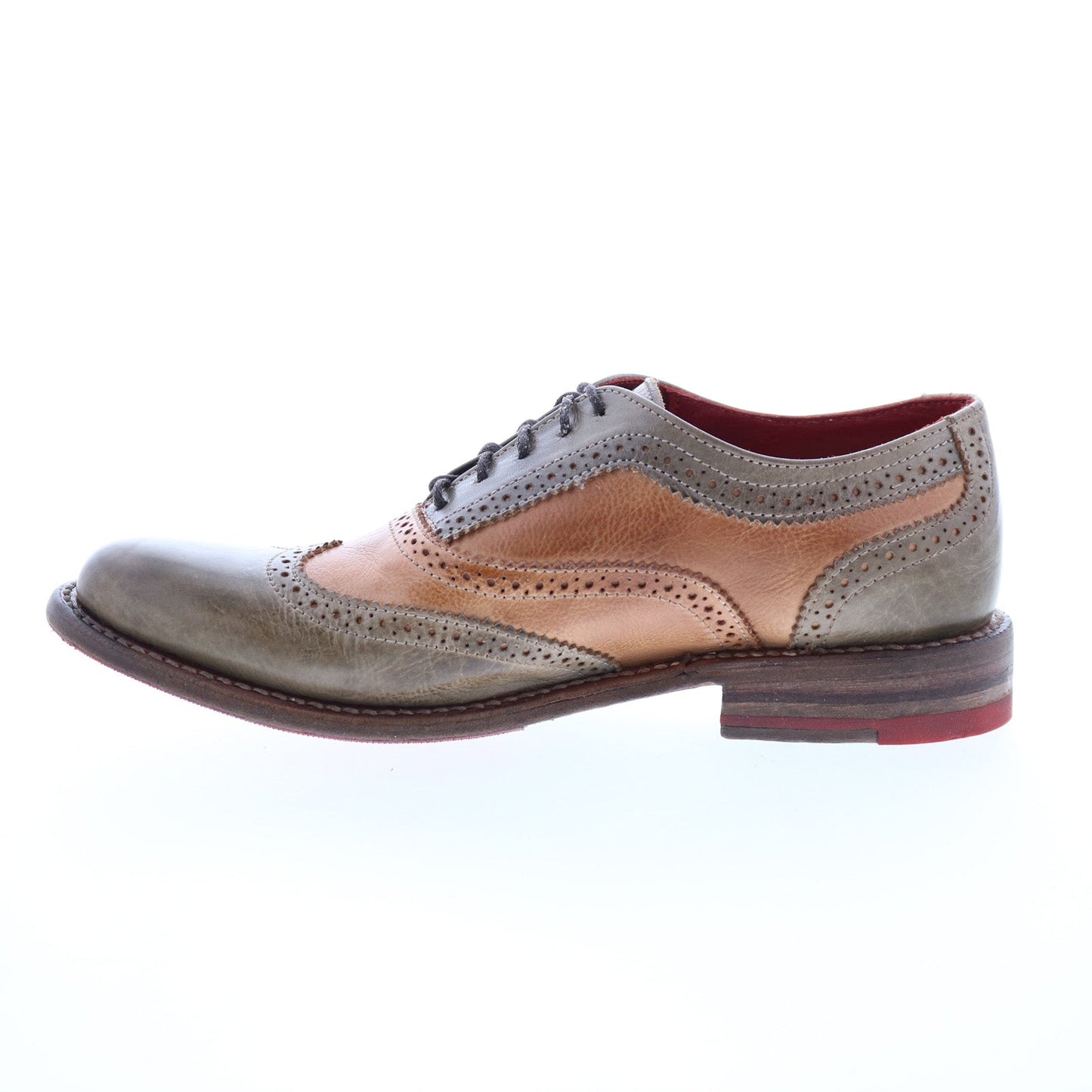 Bed Stu Lita F321102 Womens Brown Leather Oxfords & Lace Ups Casual Shoes
