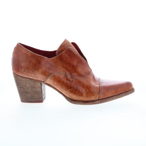 Bed Stu Helen F327007 Womens Brown Leather Oxfords & Lace Ups Casual Shoes