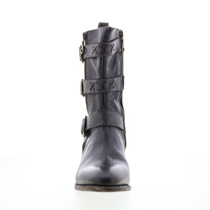 Bed Stu Blanchett F328003 Womens Brown Leather Zipper Casual Dress Boots