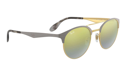 Highstreet Round Sunglasses "Grey/Gold" RB3545-9007-A7_51