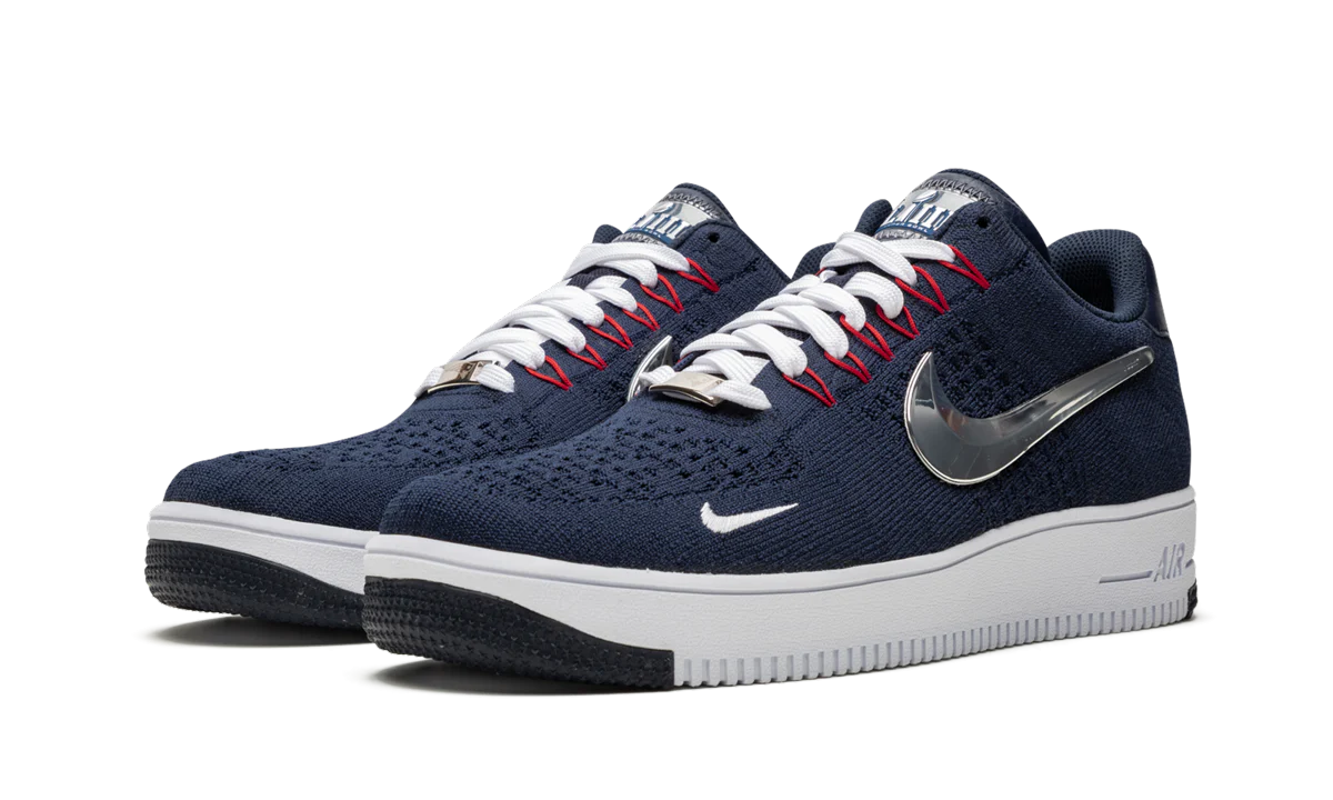 Air Force 1 Ultra Flyknit Low NE QS "Patriots 6x Champs" CU9335 400