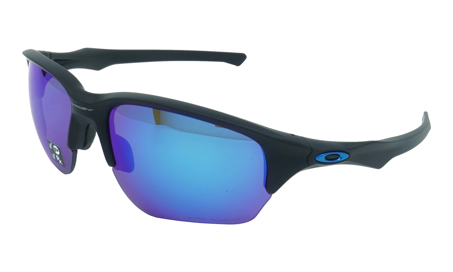Flak Beta Polarized Sunglasses "Matte Black / Sapphire Iridium Polarized" OO9363 13