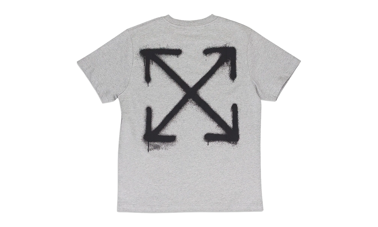 Spray Can Arrow Slim T-Shirt "Grey" OFW MTPS 0071