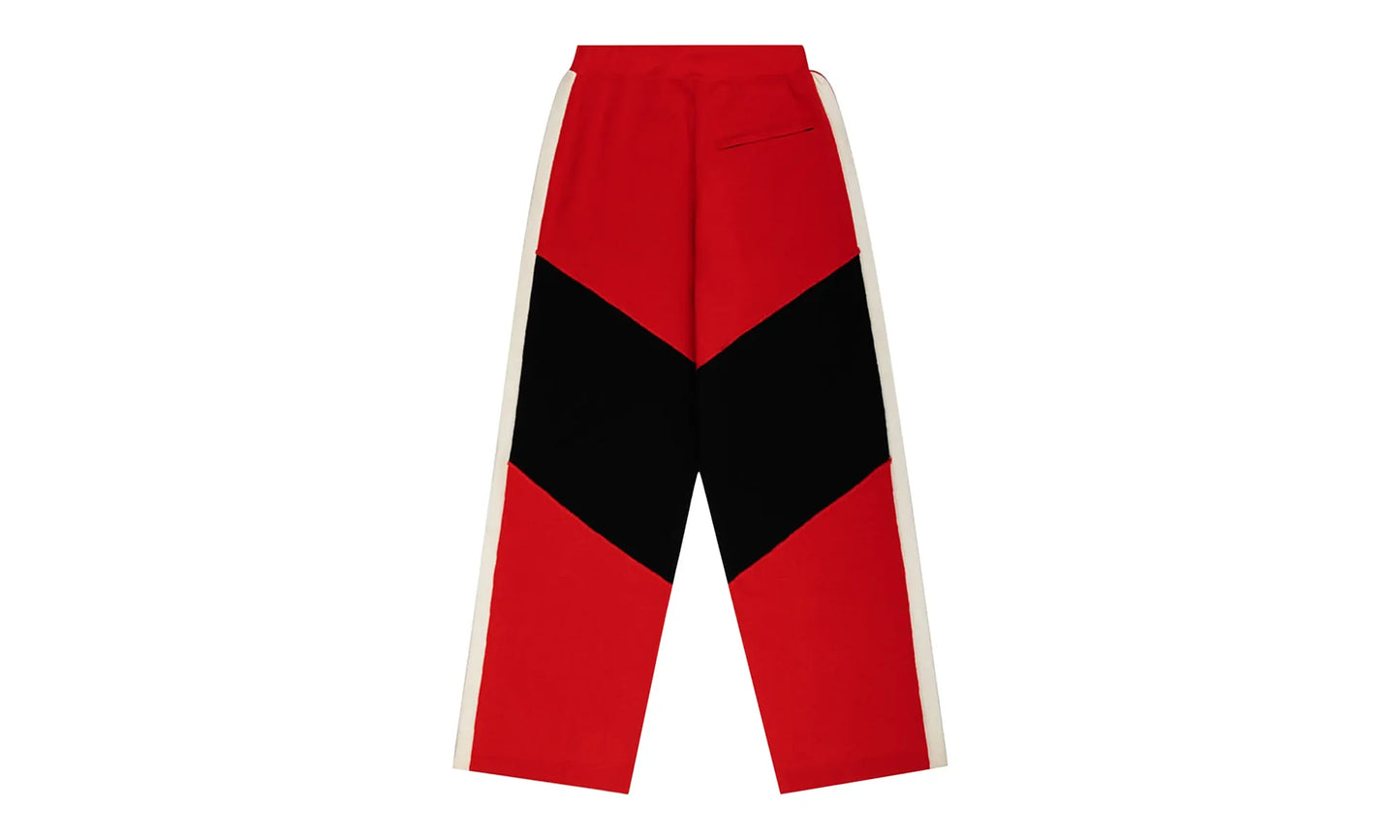 Knit Track Sweatpants "Red" SP5der249