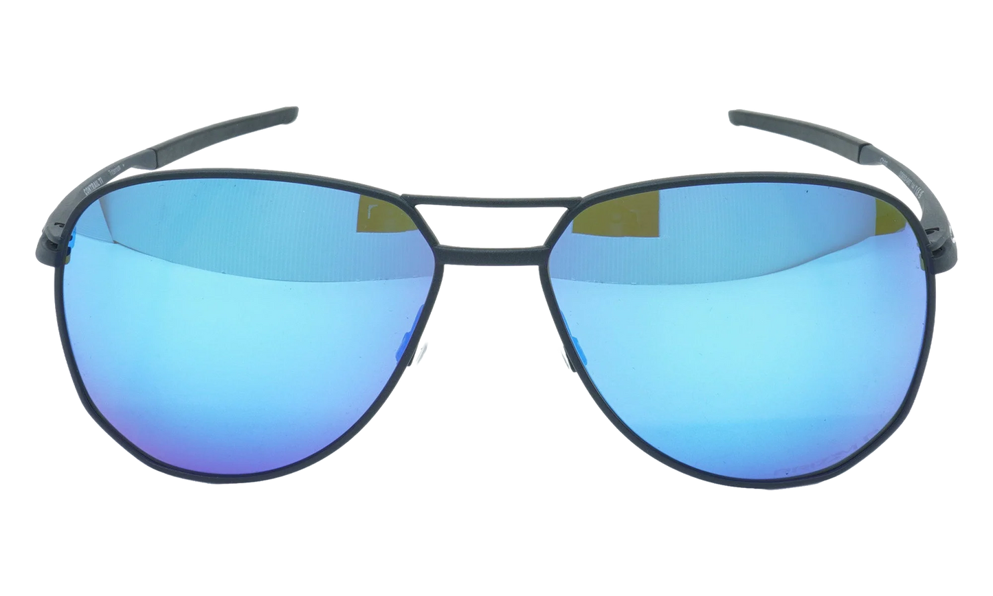 Contrail Ti Polarized Sunglasses "Satin Light Steel / PRIZM Sapphire" OO6050 04