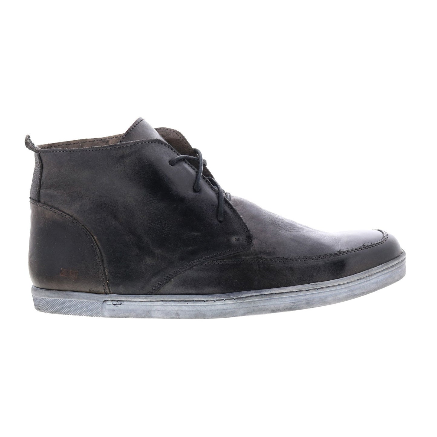 Bed Stu Duke II F437514 Mens Gray Leather Lace Up Casual Dress Boots