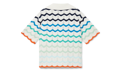 Gradient Wave T-Shirt "Orange / Multicolor" MS25 KW 984 01 MULT