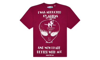 Abducted Tee "Wine" BWA29