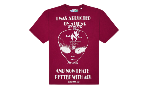 Abducted Tee "Wine" BWA29