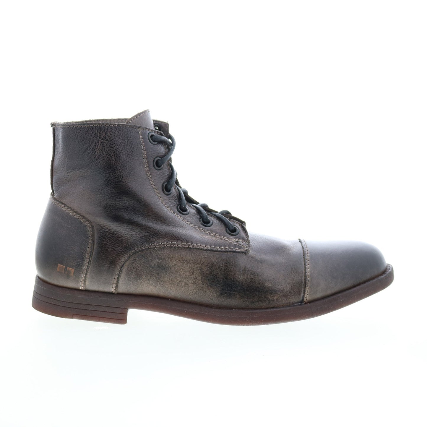 Bed Stu leonardo F479009 Mens Brown Leather Lace Up Casual Dress Boots