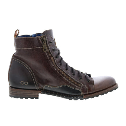 Bed Stu Old Bowen F479014 Mens Brown Leather Lace Up Casual Dress Boots