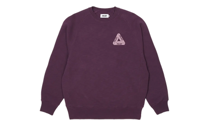 Tri-Ferg Slub Crewneck Sweatshirt "Purple" p0131