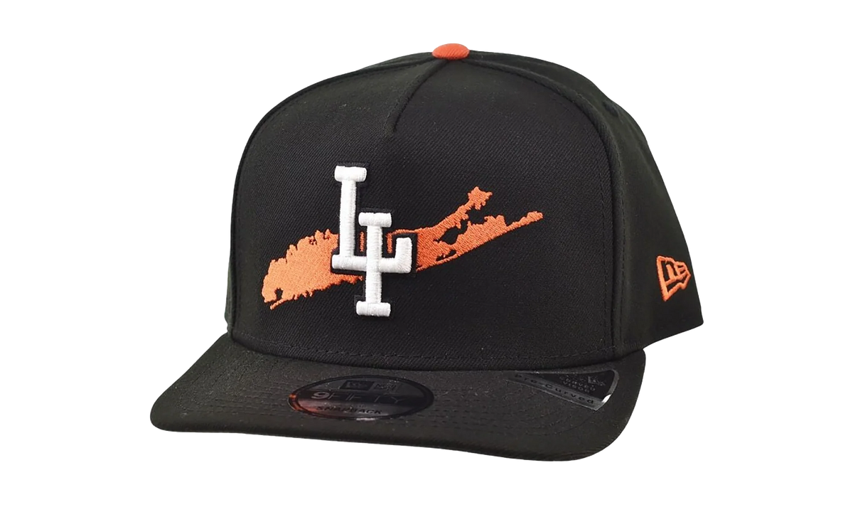 9FIFTY Long Island A-Frame Snapback "Black / Orange" 70975350