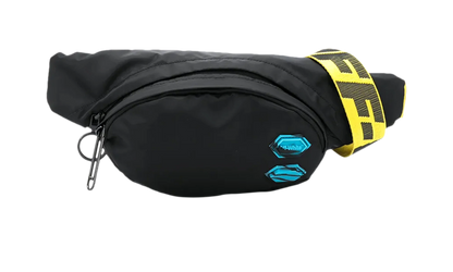 Nylon Yellow Logo Bumbag "Black" OMNA110E20FAB0011000