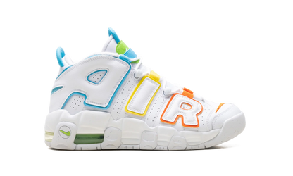 Air More Uptempo GS "White Multi-Color" FJ4624 100