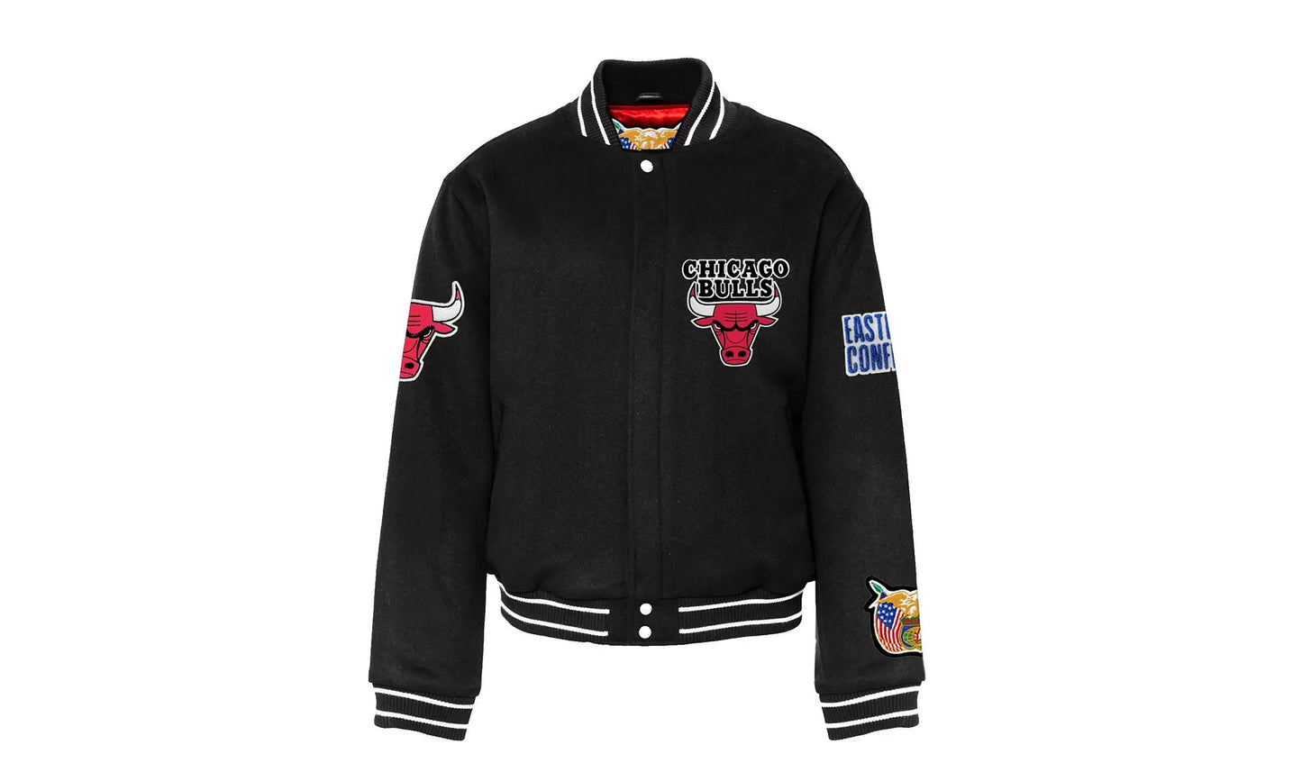 Chicago Bulls Wool Varsity Jacket "Black" NBA CHI BUL 110