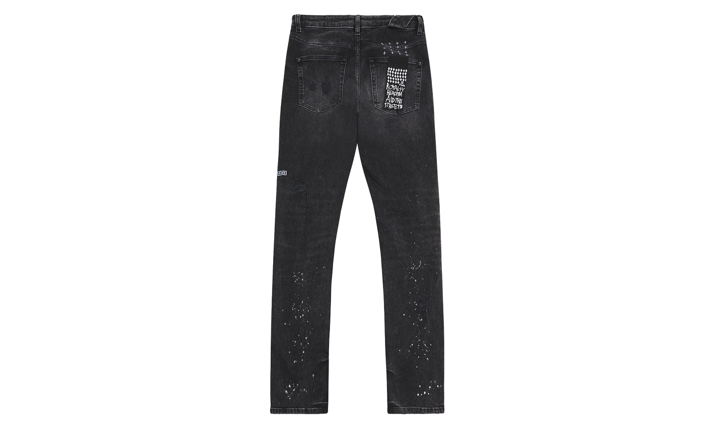 Chitch Blakk Rokk Jeans "Black" MPS25DJ009