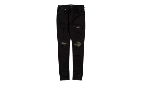 MX1 Camo Bandana Patch Jeans "Antique Black" MDS007 003