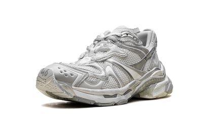Runner Sneaker "Worn-Out - White Silver" 779066 W3RXP 9110