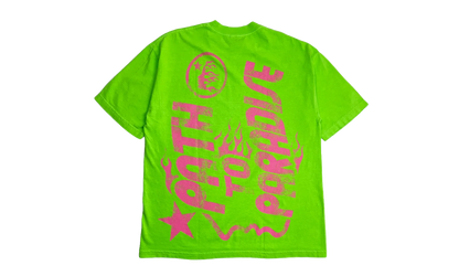 Jesus Emblem T-Shirt "Lime / Neon Green" HSR111