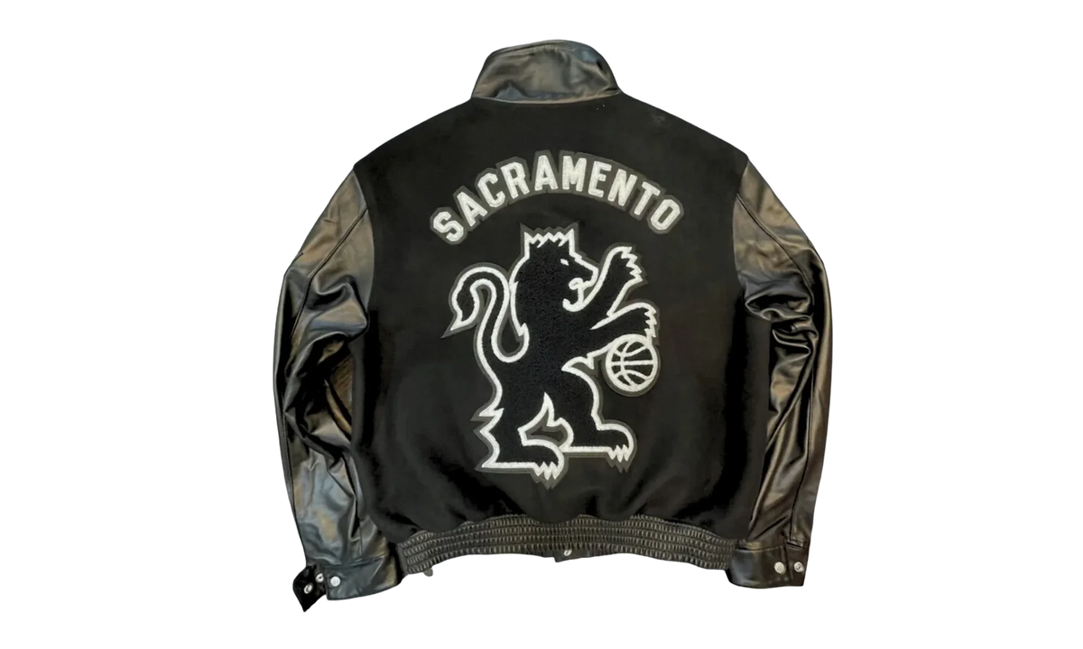 Wool & Leather Varsity Jacket "Sacramento Kings" NBA 102 KINGS
