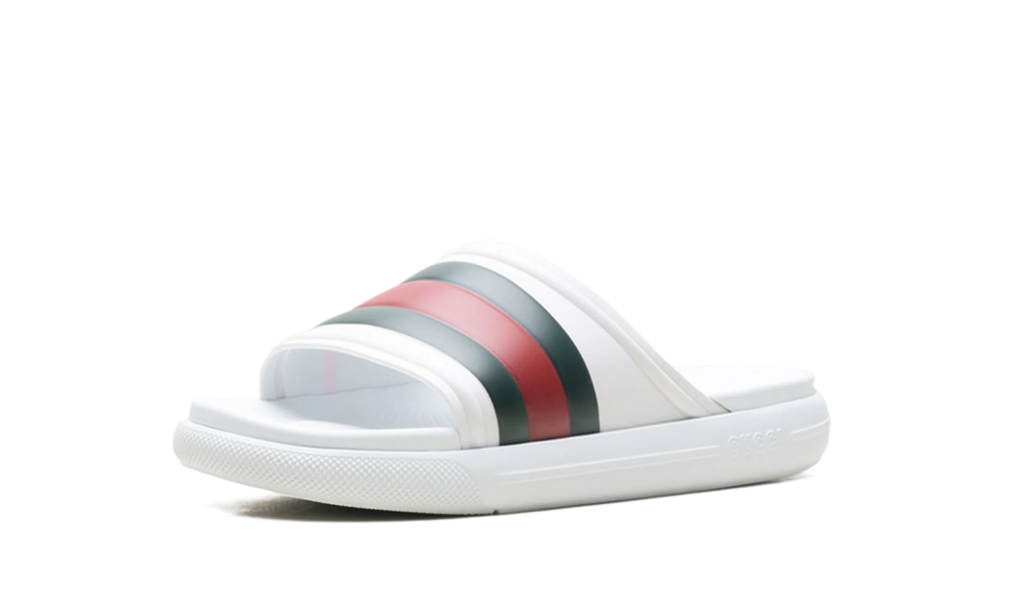 Web Slide Sandal "White Green Red" 780286 J8700 9032