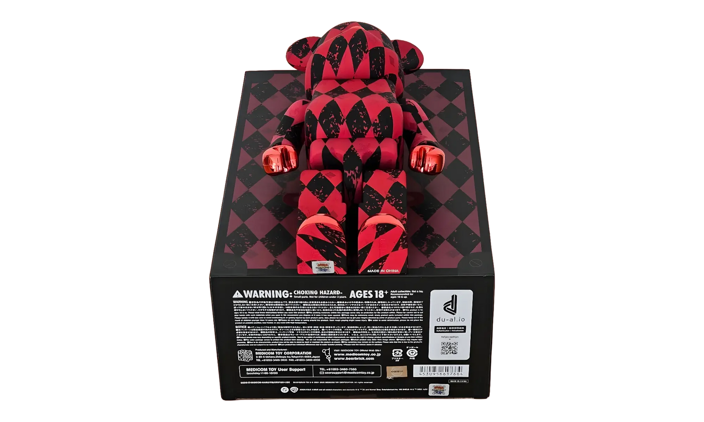 Bearbrick Harley Quinn x MCM "100% & 400% Set" MEDI3061