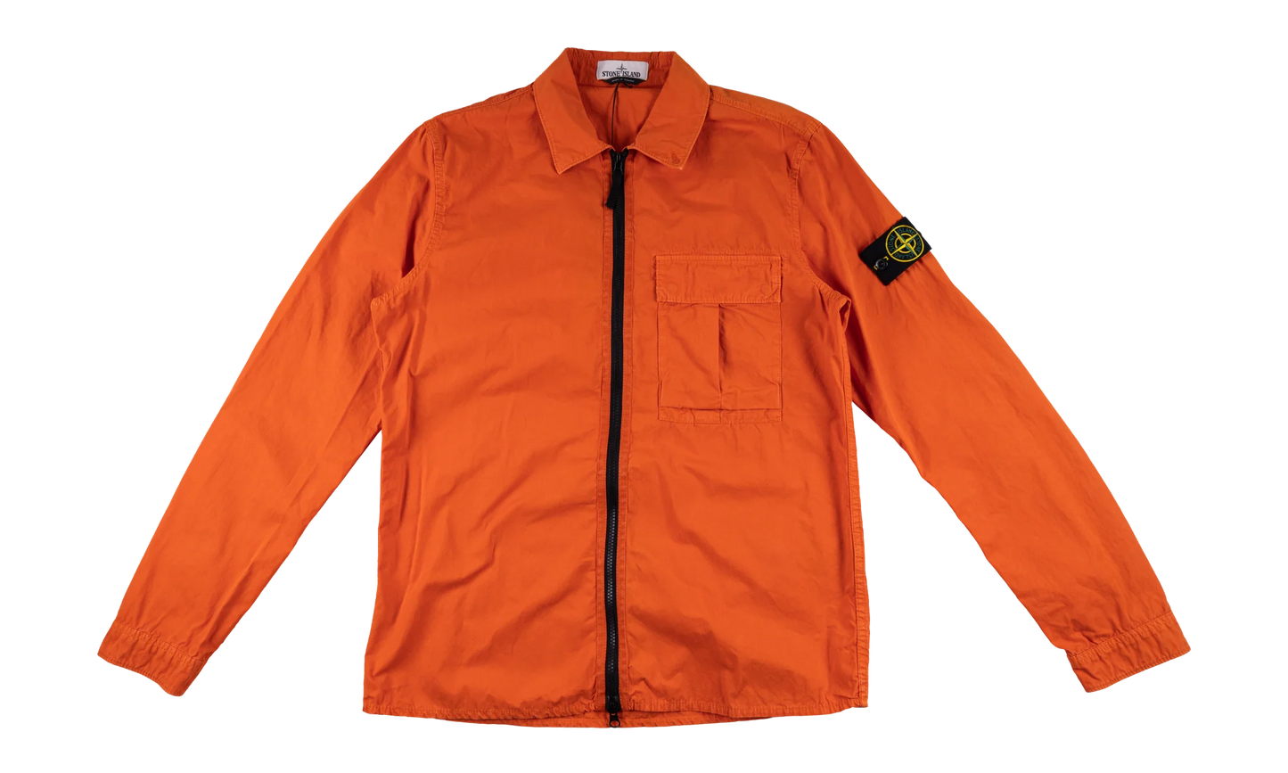 Zip Pocket Overshirt "Orange" 7115115WN V0132