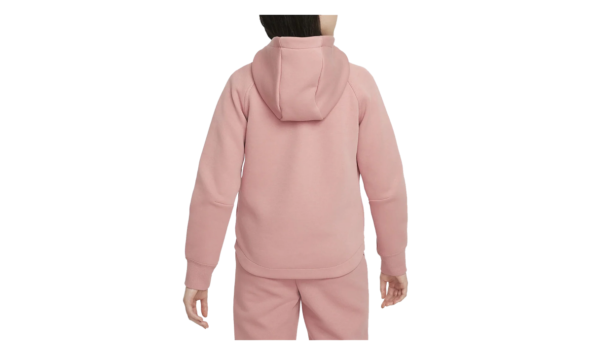 Sportswear Tech Fleece Full-Zip Hoodie GS "Red Stardust / Black" FD2979 618