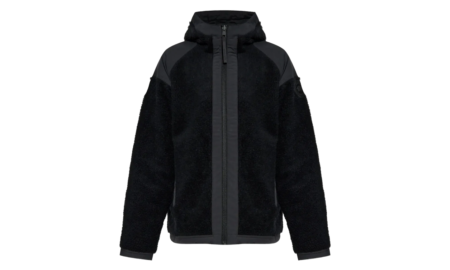 Alberni Reversible Fleece Bomber Jacket "Black / Black" 7067M 9381