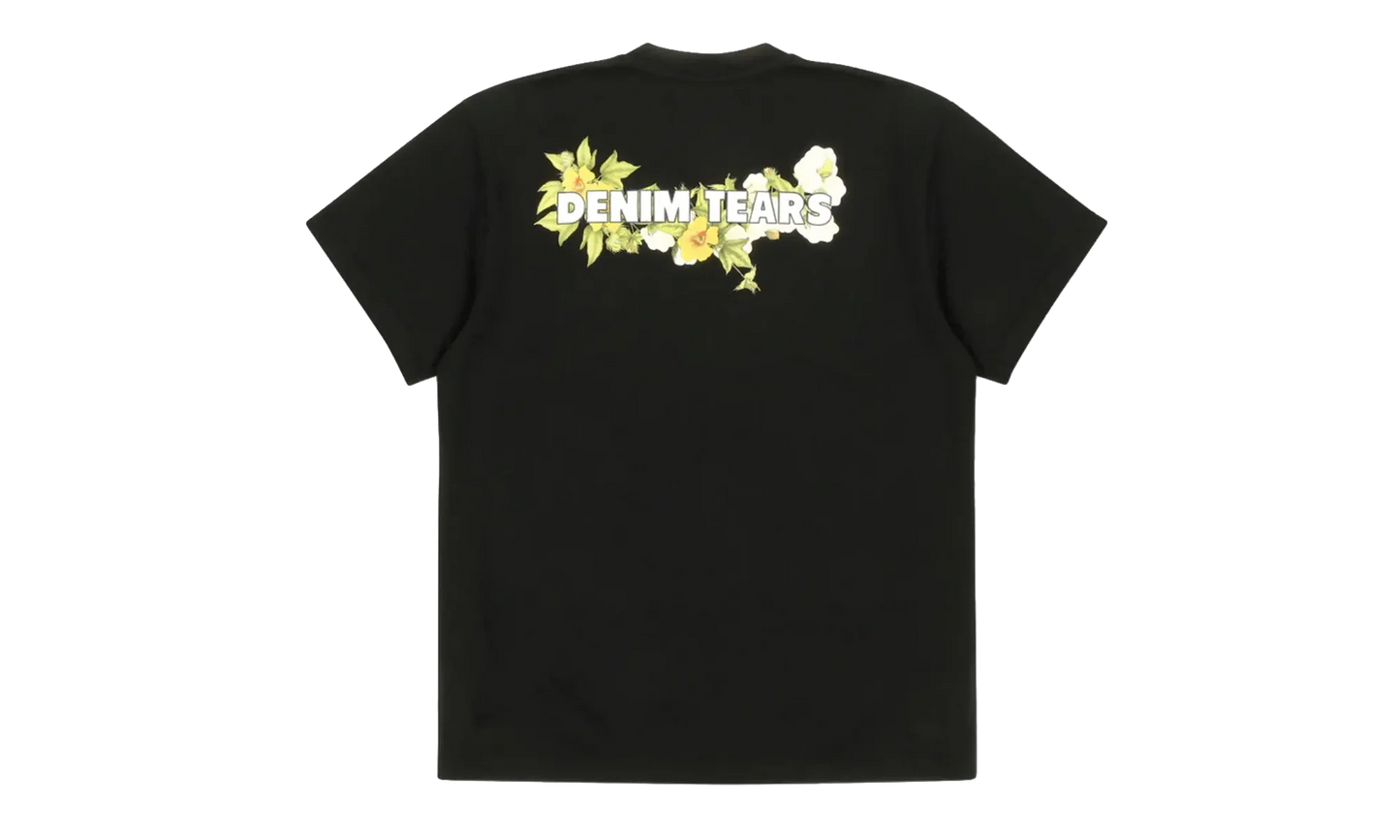 Crown of Made Cotton Short Sleeve T-Shirt "Black" DT290