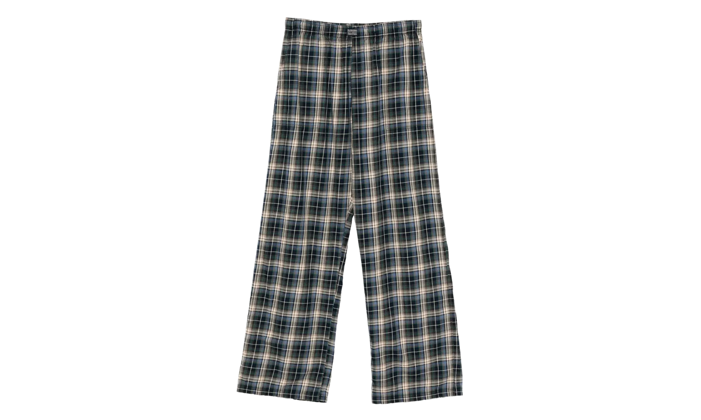 Plaid Lounge Pants "Blue" ERL11P013