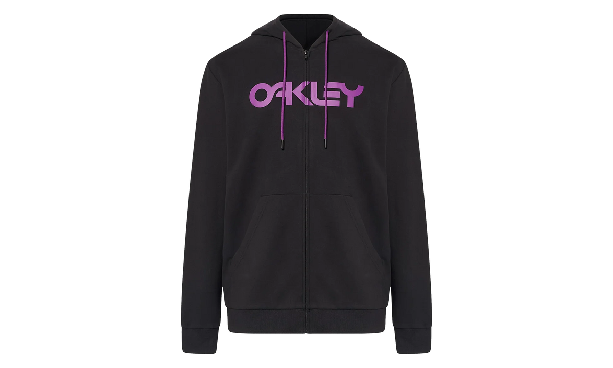 Teddy Full Zip Hoodie "Blackout / Ultra Purple" FOA403057 9EB