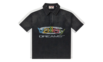 Valley Bids Polo Shirt "Black / Multicolor" VAL118