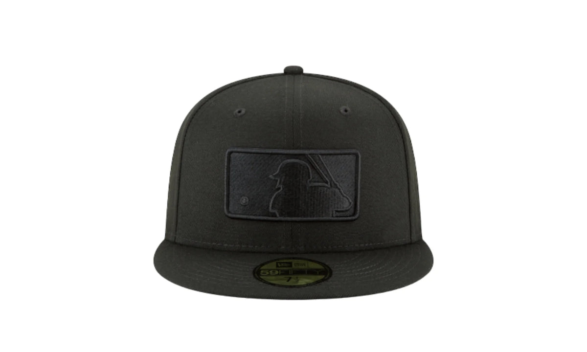 MLB Batterman Logo Blackout Basic 59FIFTY Fitted Hat "Black" 11591133