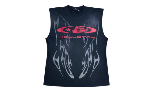 Flame Sleeveless T-Shirt "Grey" HSR191