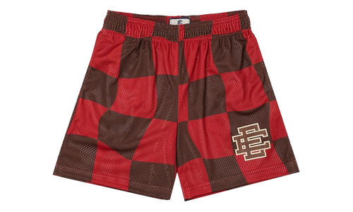 EE BASIC SHORT "SS23 - Red Chocolate Wavy Flag" EE710