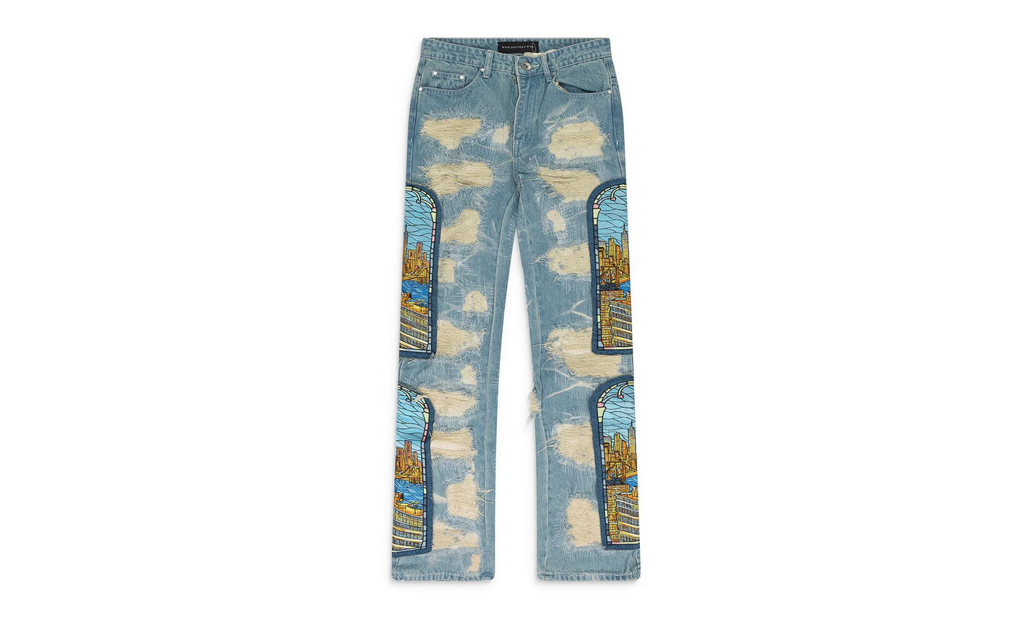 Stained Glass Denim "Blue" 1120050008PEX