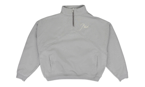 Script Logo Quarter Zip "Grey" RHDMTPS0107 GRY