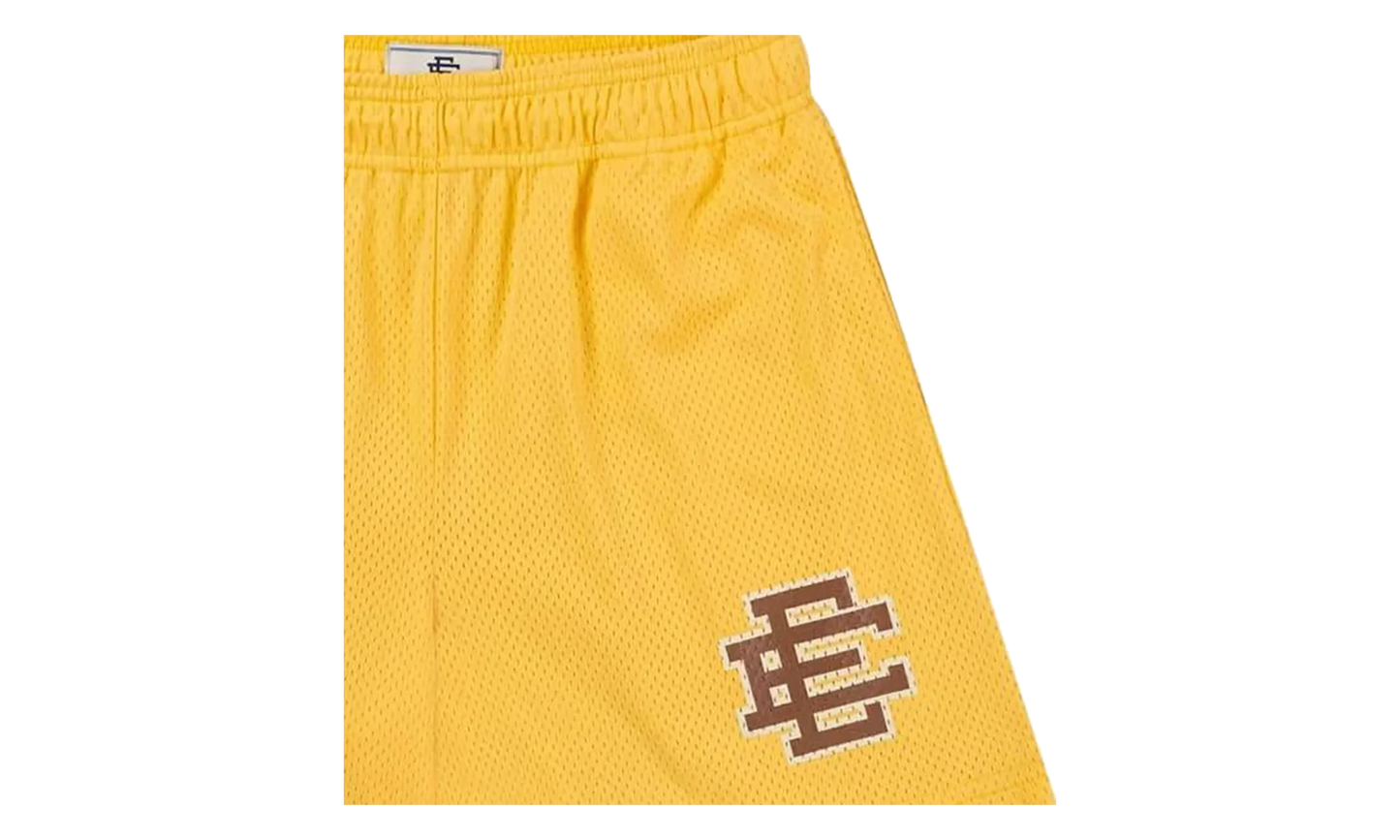 EE Basic Shorts "Cornsilk Yellow / Brown" EE249