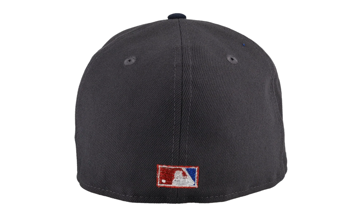 59FIFTY New York Yankees 3D Metallic 1999 WS Fitted Hat "Graphite / Navy" 123451299623