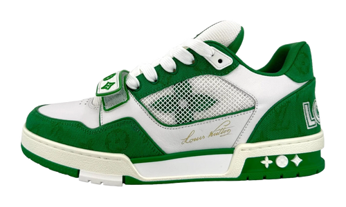LV Trainer Strap "Monogram Denim Green White" 1ABLY3