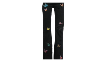 Butterfly Flare Broken Jeans "Black" Y0W01404SD BLK