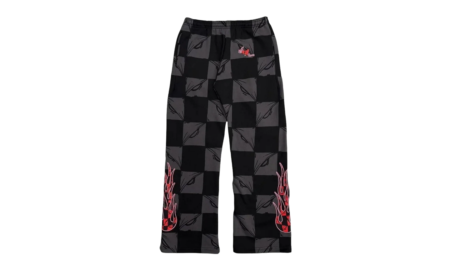 Anti Promo 99 Eyes ATL Flame Sweatpants "Black / Grey" MB16