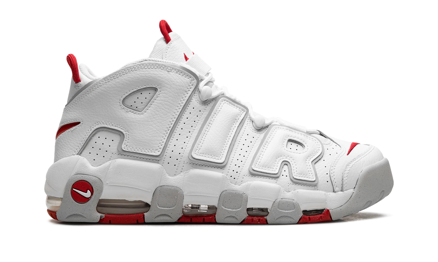 Air More Uptempo "2021 - White Varsity Red" DX8965 100
