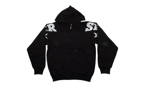 MX555 ZIP HOODIE "Black" SP5der303