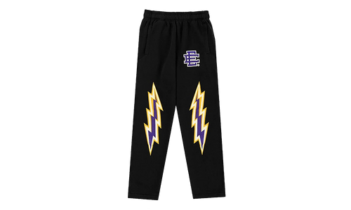 EE BASIC SWEATPANT "SS24 - Black/Purple" EE545