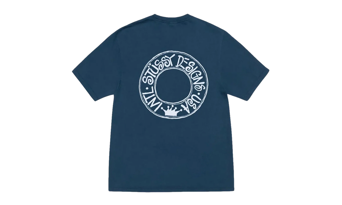 Buana Pigment Dyed Tee "Navy" STUS379