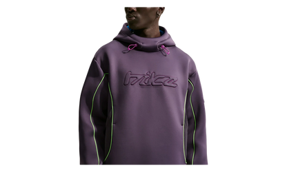 Project F.R.O.G. Bubble Mesh Pullover Hoodie "Dark Raisin" IF1296 573